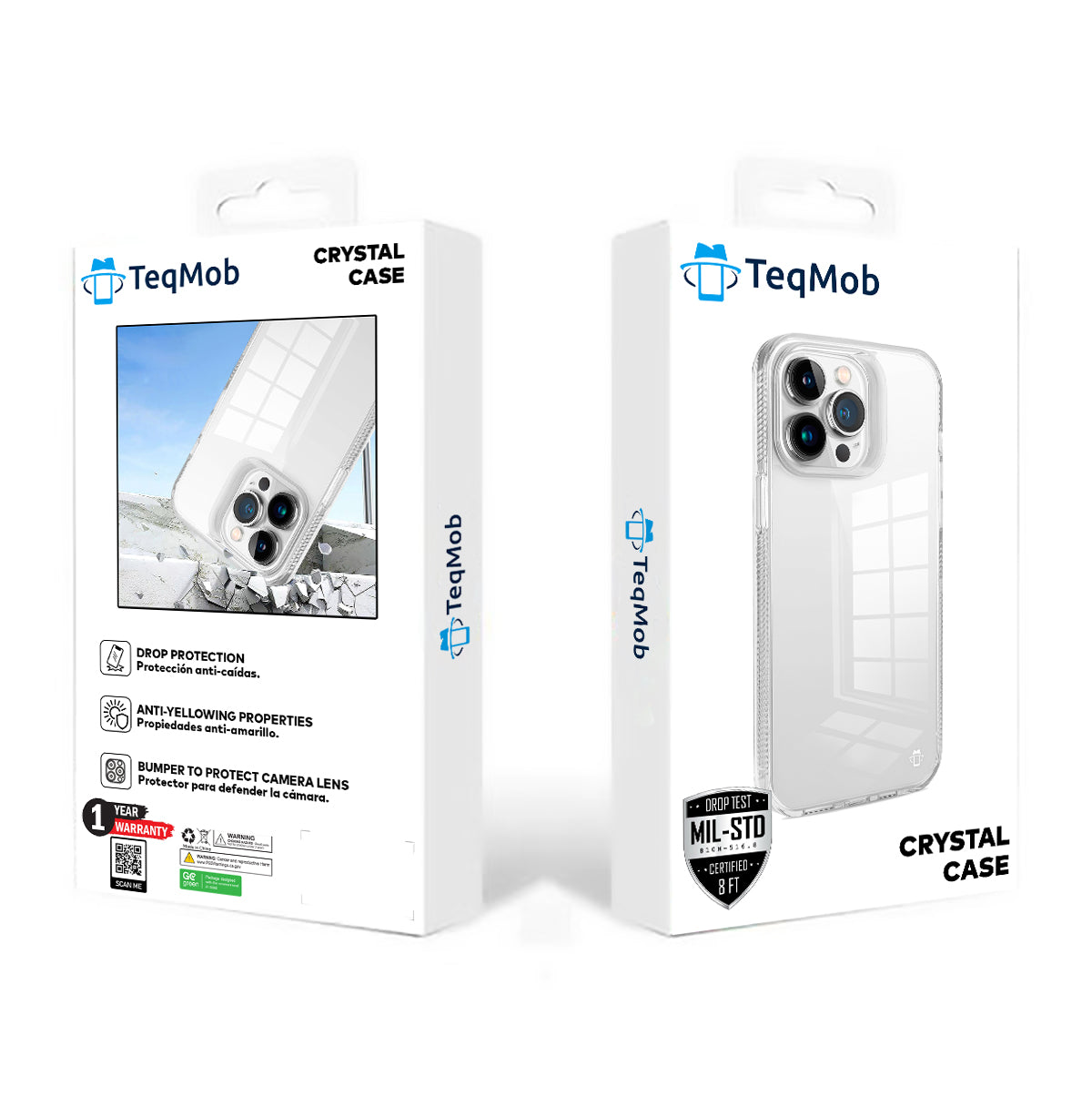 Crystal Case for iPhone 15 Pro