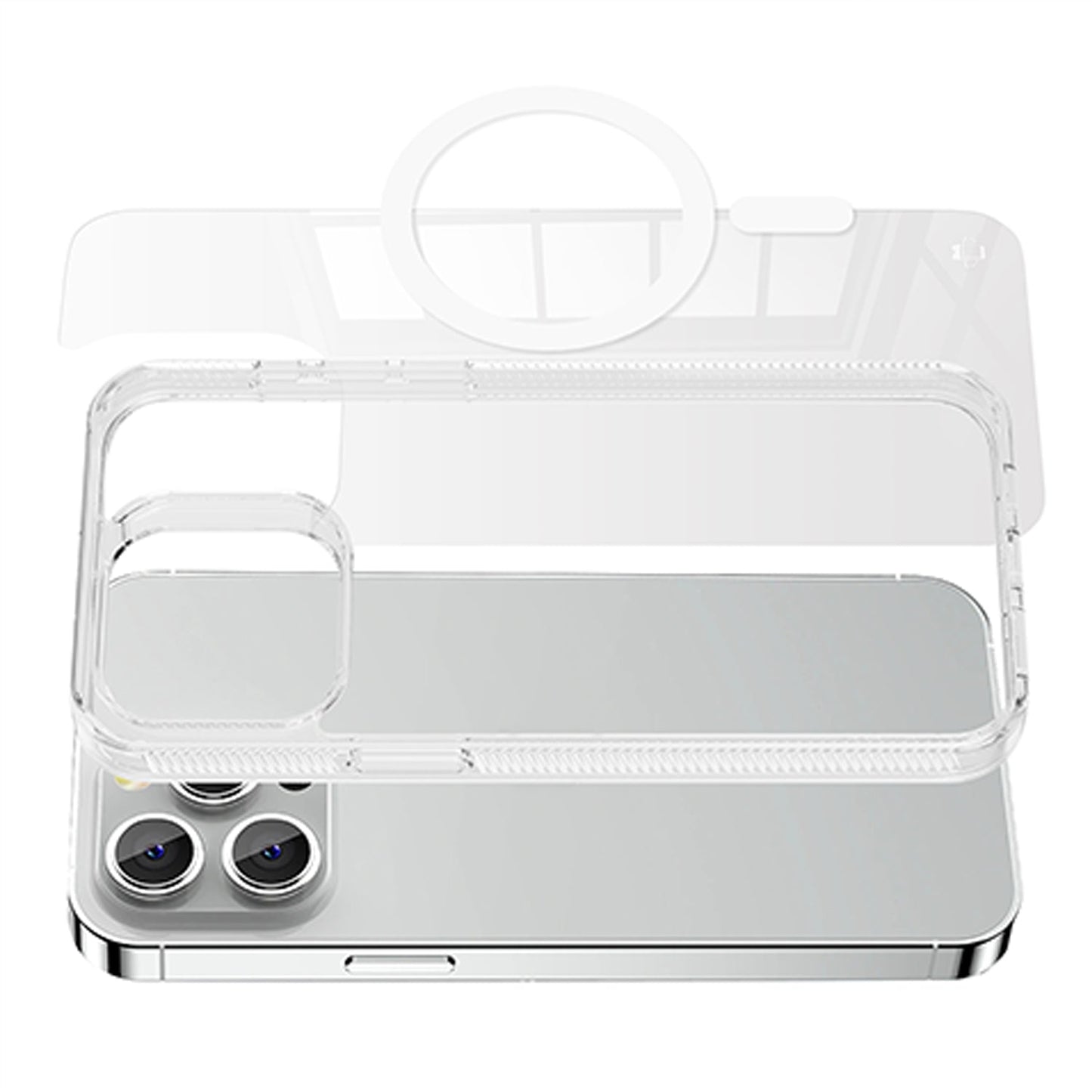 Magnetic Crystal Case for iPhone 16