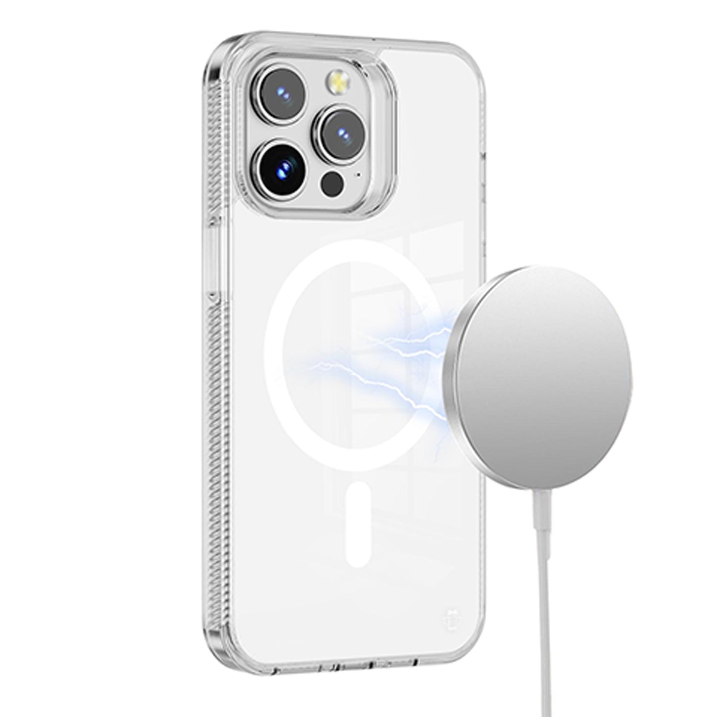 Magnetic Crystal Case for iPhone 15 Pro Max